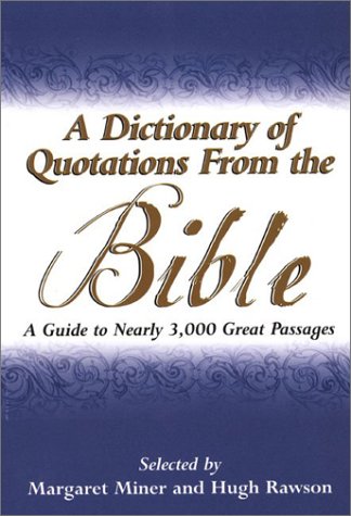 A Dictionary of Quotations Fro Contemporary literature