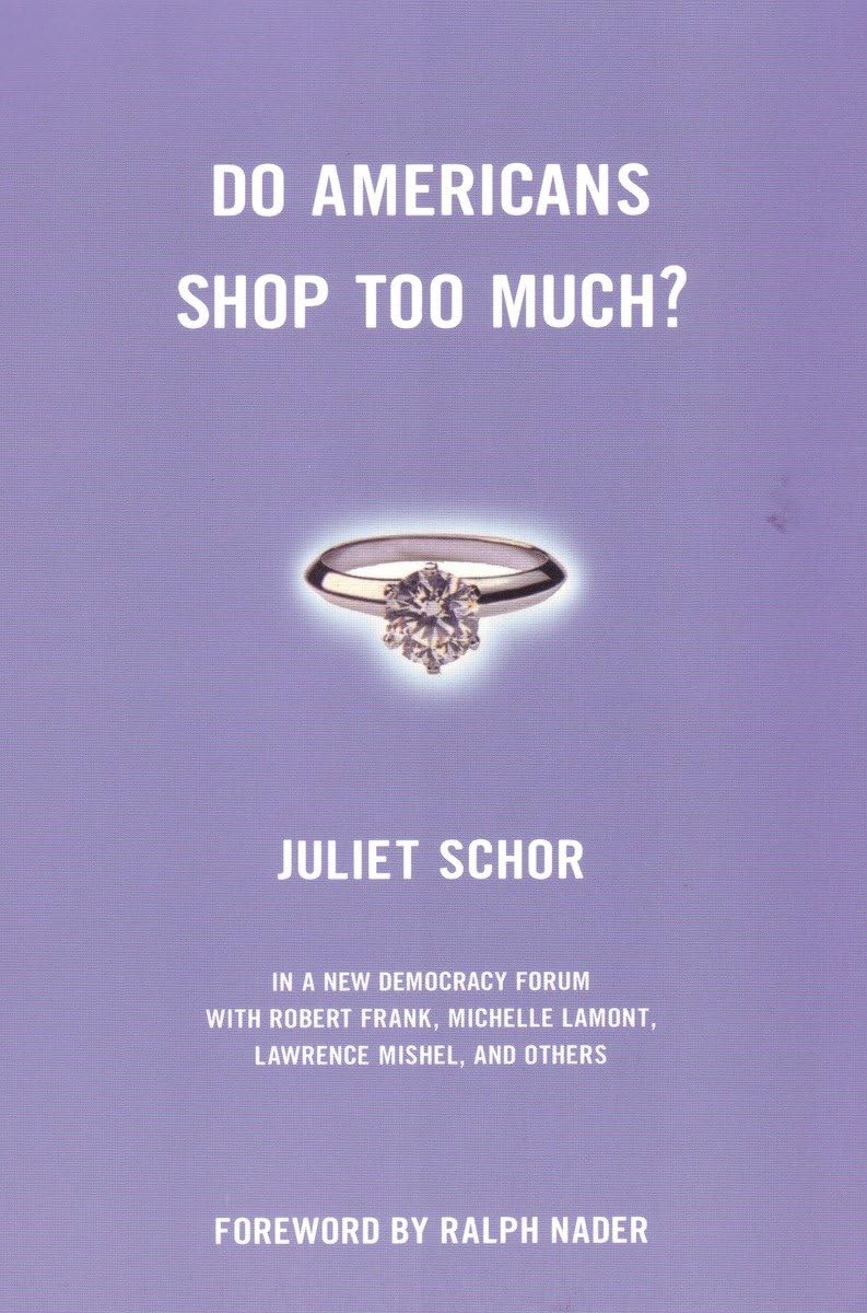 Do Americans Shop Too Much? Law