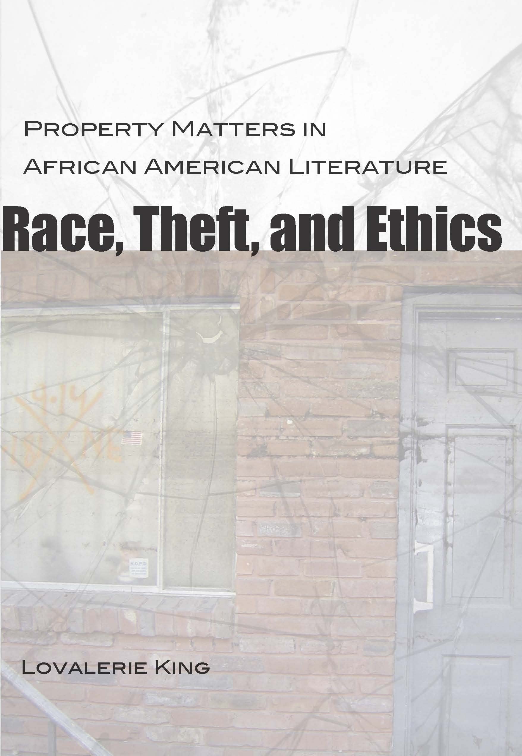 Race, Theft, and Ethics: Property Matters in African American Literature (Southern Literary Studies) Social Sciences