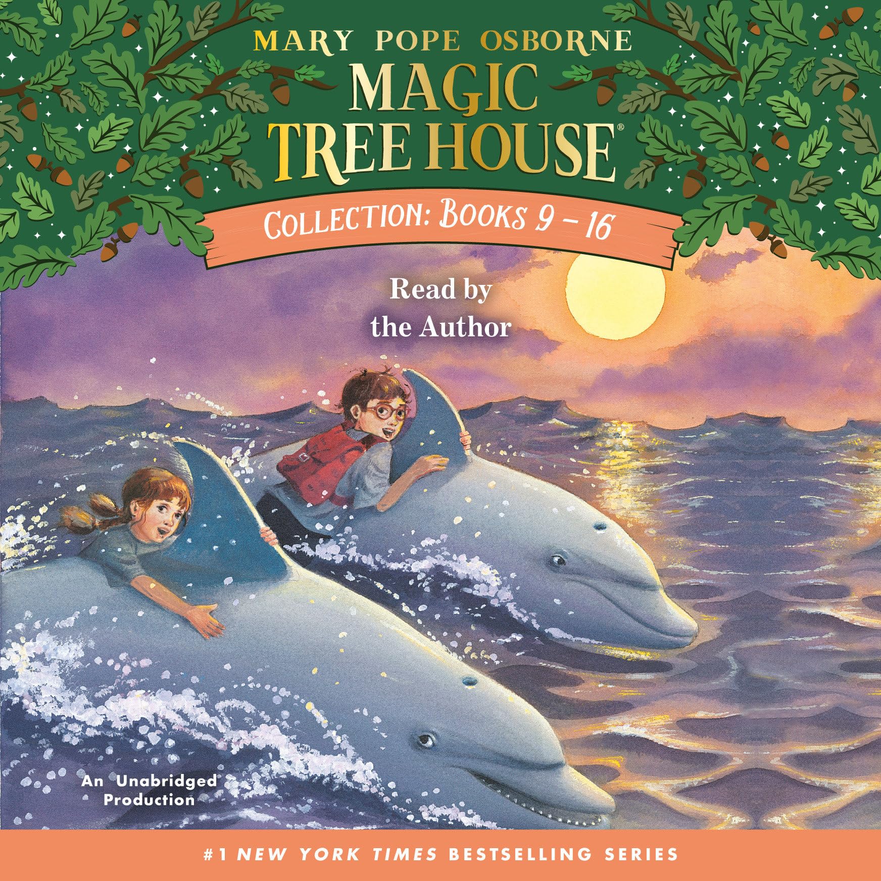 Magic Tree House Collection: Books 9-16: #9: Dolphins at Daybreak; #10: Ghost Town; #11: Lions; #12: Polar Bears Past Bedtime; #13: Volcano; #14: ... Ships; #16: Olympics (Magic Tree House (R)) Non-fiction