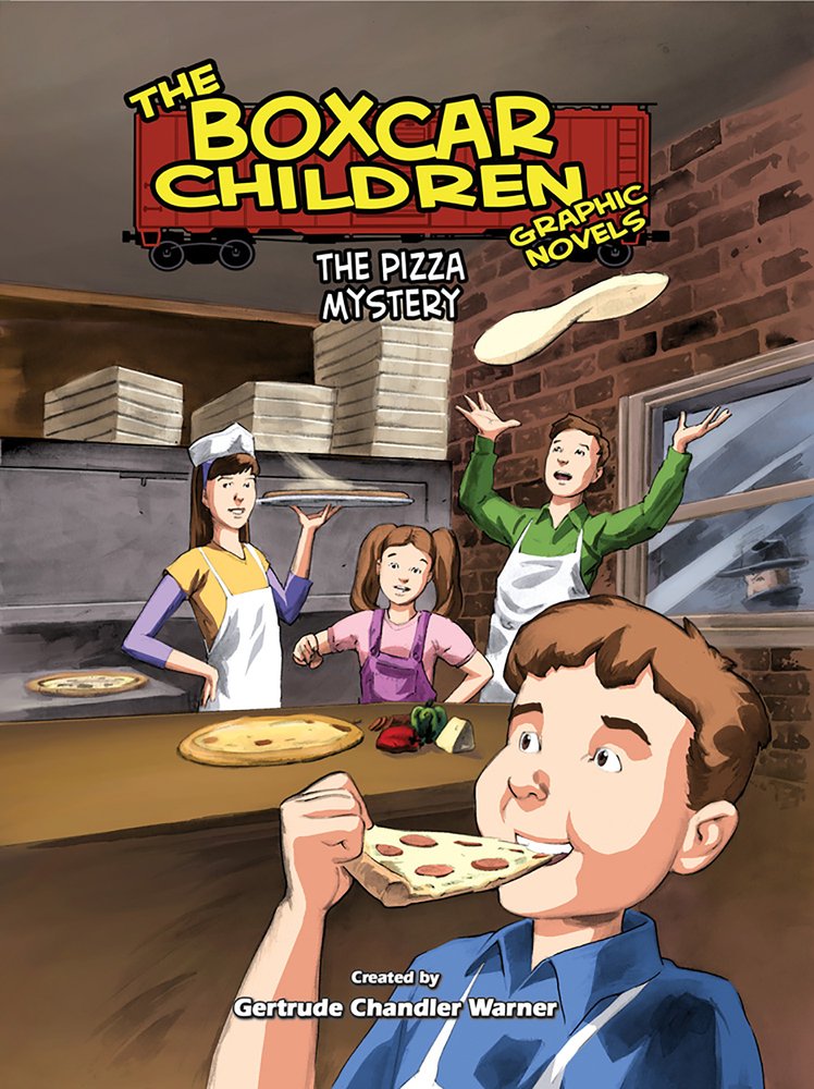 The Pizza Mystery (Boxcar Children Graphic Novels, 11, Band 11) Manga