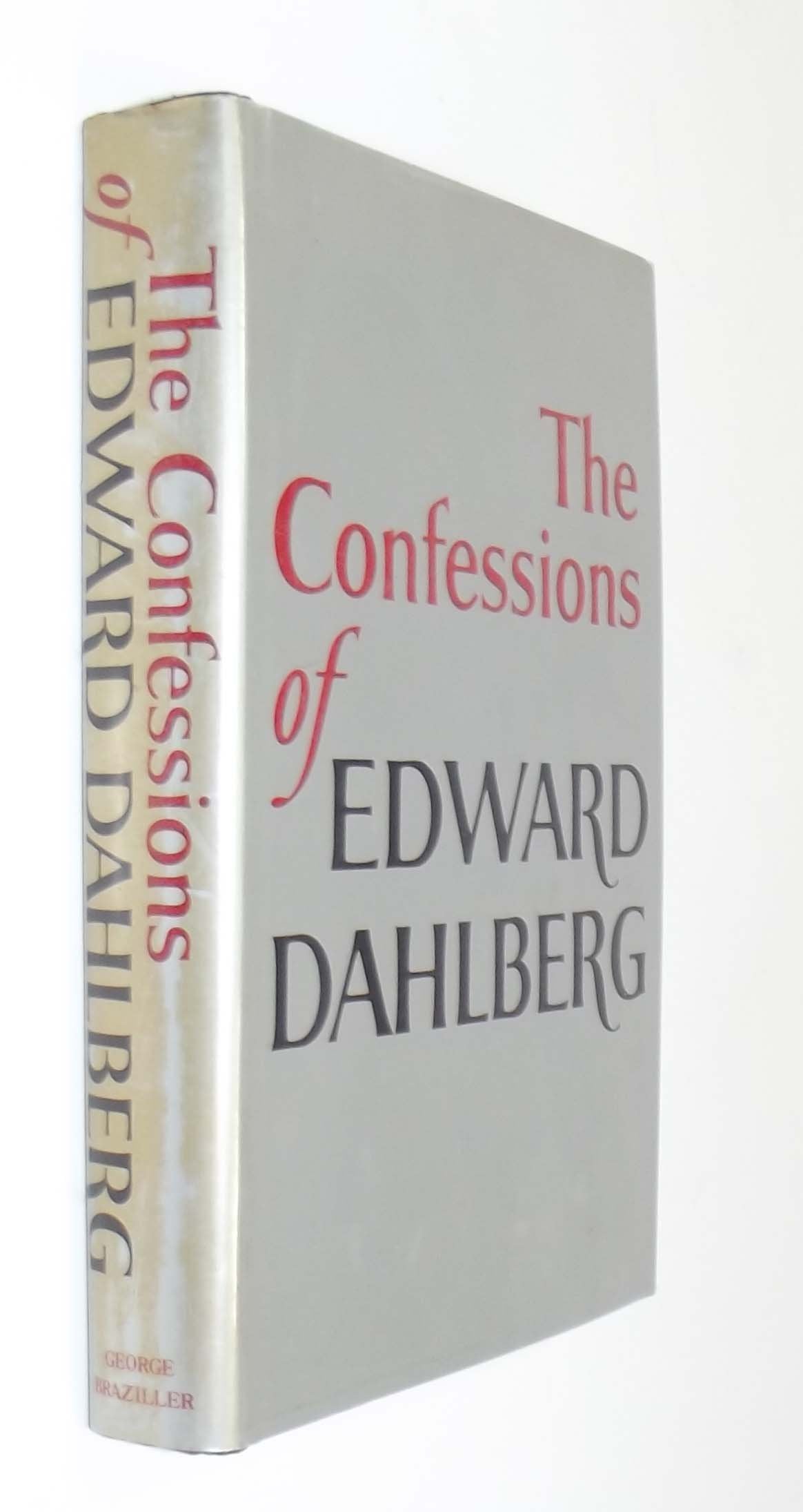 The Confessions of Edward Dahlberg. Books