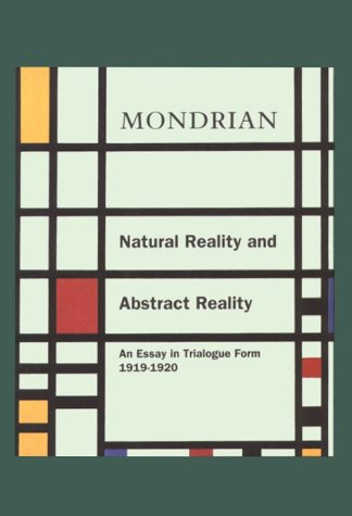 Natural Reality and Abstract Reality: An Essay in Trialogue Form/1919-1920 book