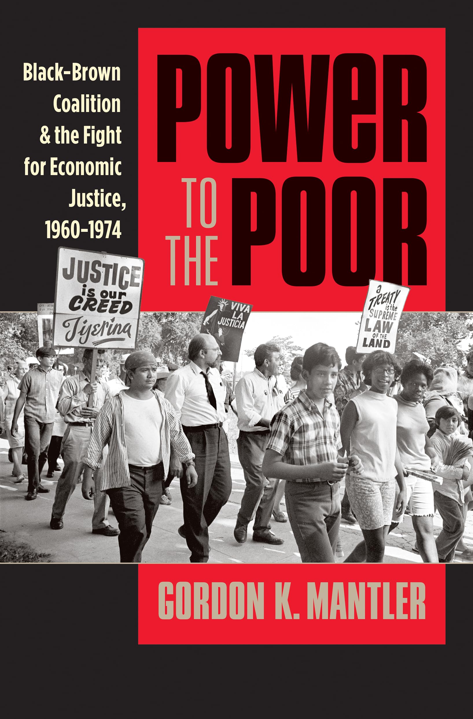 Power to the Poor: Black-Brown Coalition and the Fight for Economic Justice, 1960-1974 (Justice, Power, and Politics) Law