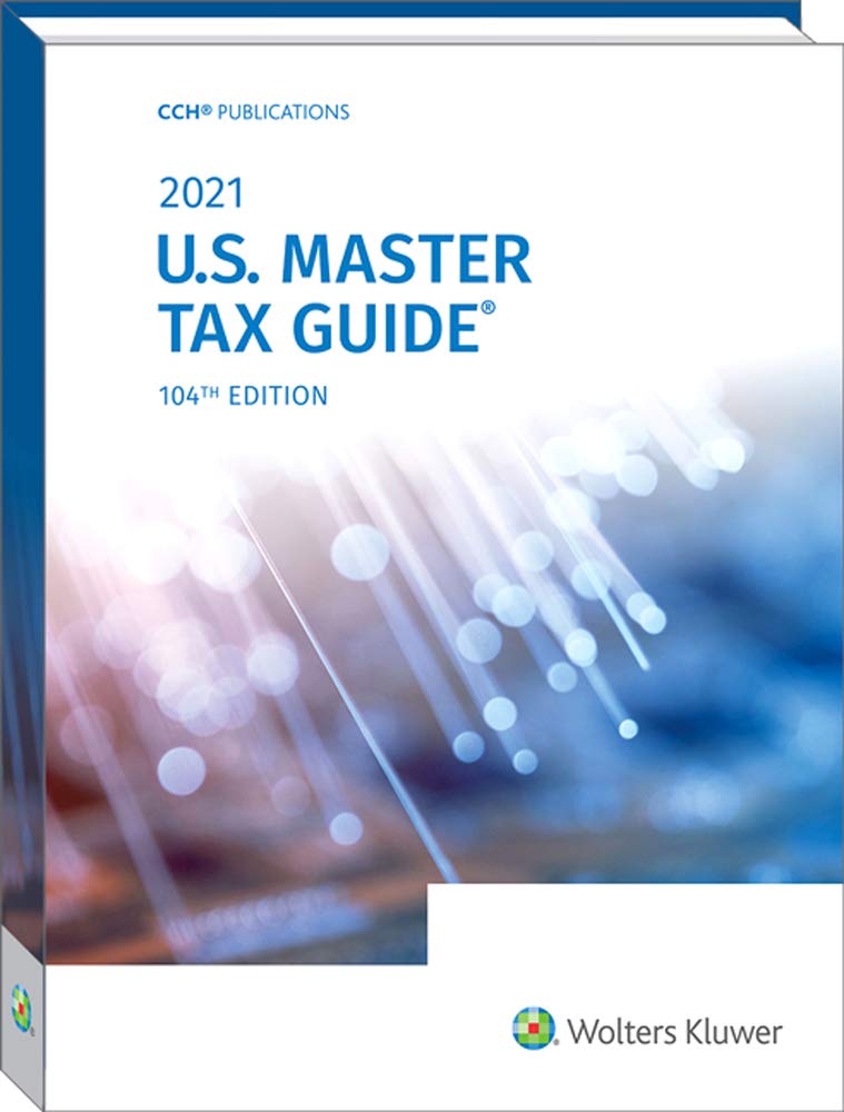 U.S. Master Tax Guide (2021) Business, Finance & Career