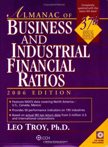 Almanac of Business and Industrial Financial Ratios: 2006 Books