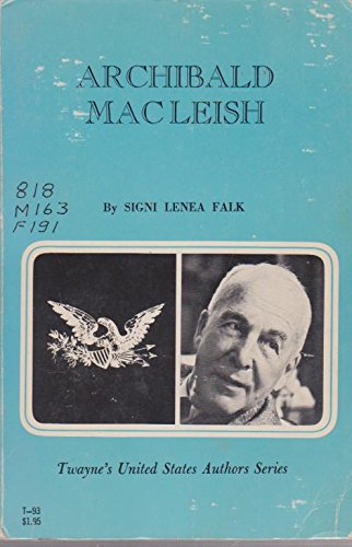 Archibald Macleish Books