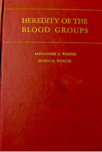 Heredity of the Blood Groups Books