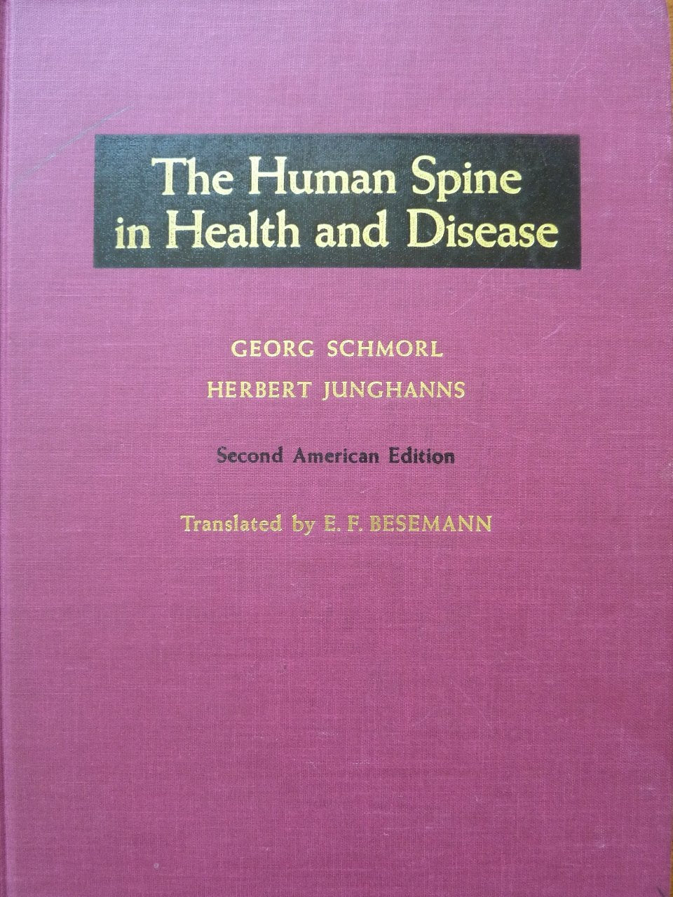 Human Spine in Health and Disease Medicine