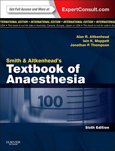 Smith and Aitkenhead's Textbook of Anaesthesia book