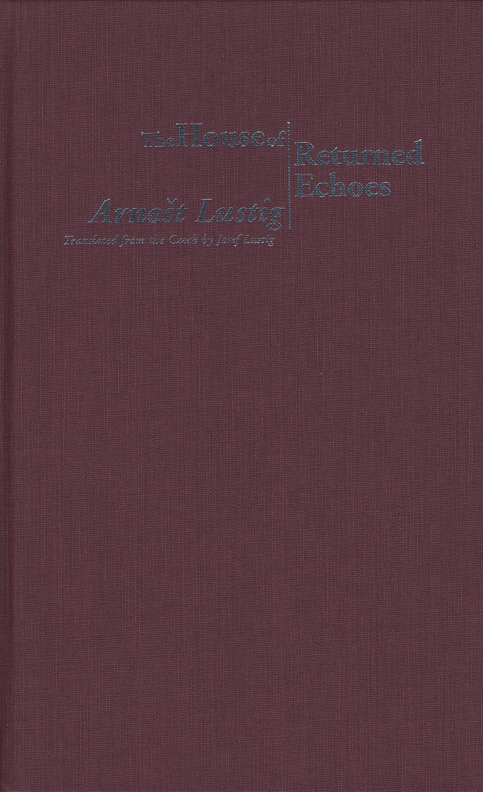 The House of Returned Echoes (Jewish Lives) Contemporary literature
