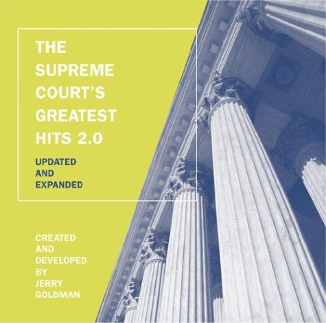 Supreme Court's Greatest Hits CD-Rom Law