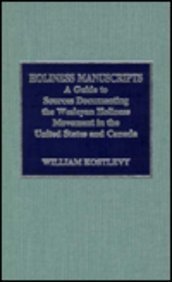 Holiness Manuscripts Reference Books