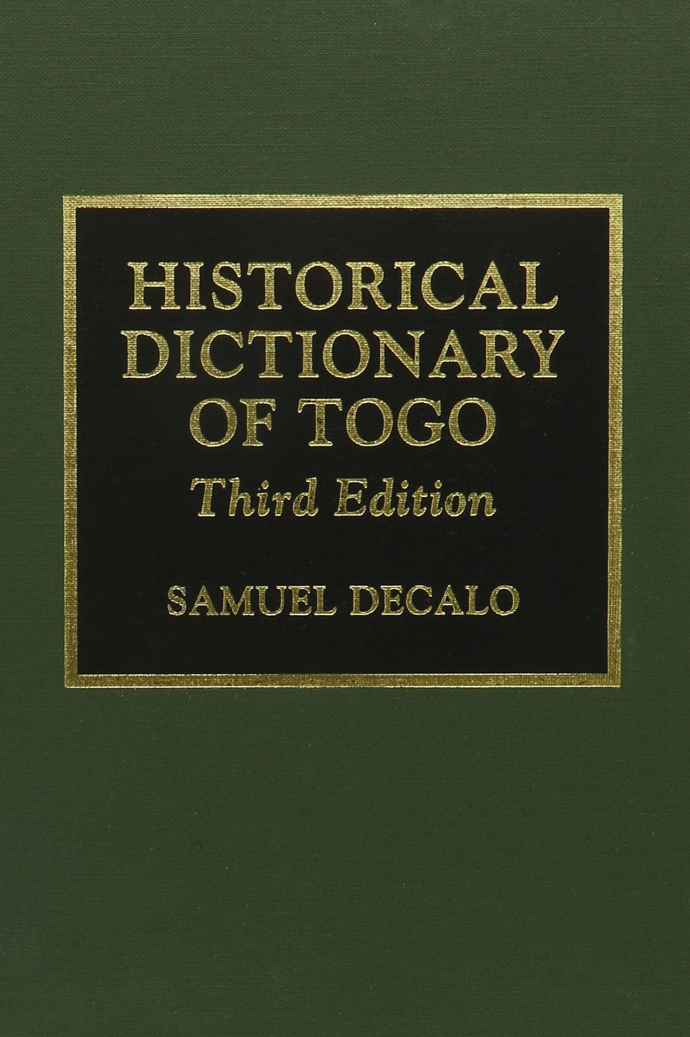 Historical Dictionary of Togo Books