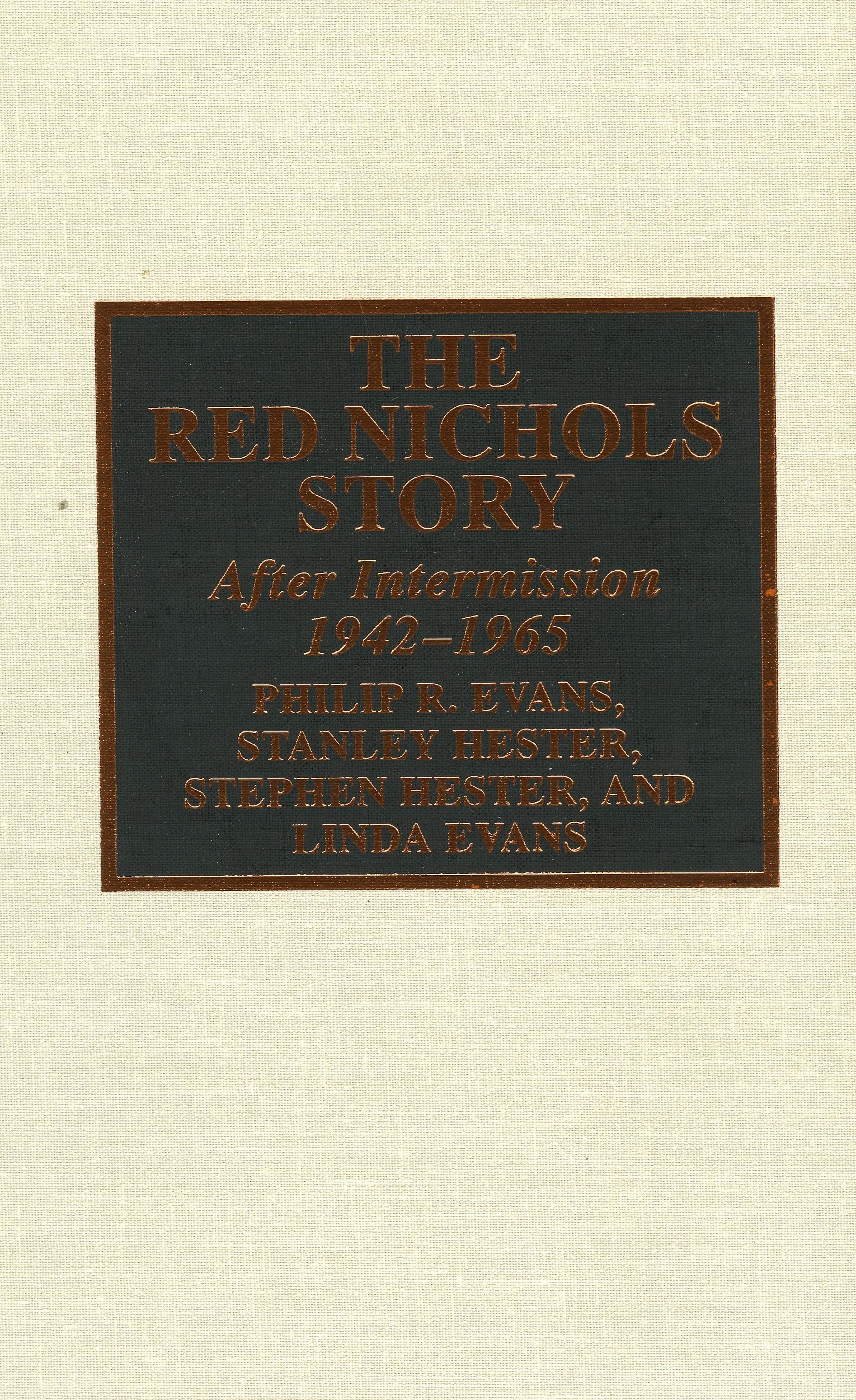 The Red Nichols Story: After Intermission, 1942-1965 (Studies in Jazz Series) Pop culture
