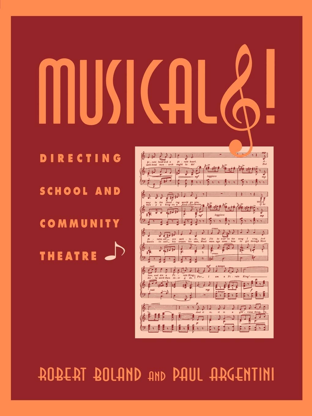 Musicals!: Directing School and Community Theatre Film, Art & Culture