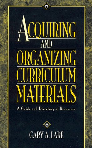 Product Image: Acquiring and Organizing Curriculum Materials