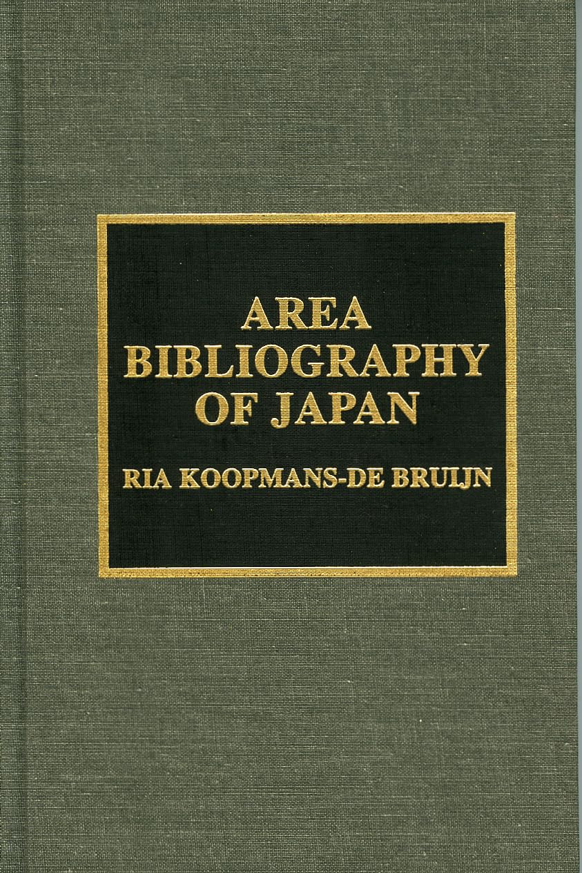 Area Bibliography of Japan (The Scarecrow Area Bibliographies Series , No 14) Contemporary literature