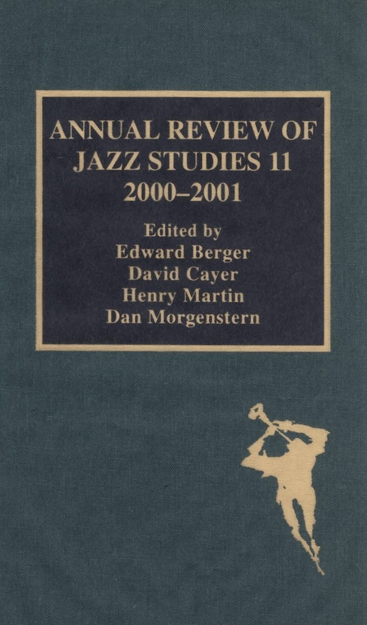 Annual Review of Jazz Studies 11 Arts & Music