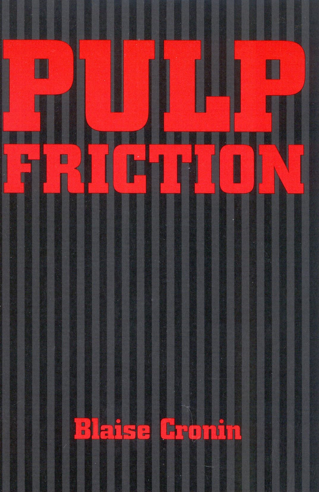 Pulp Friction: From the Margins of Libraryland Social Sciences