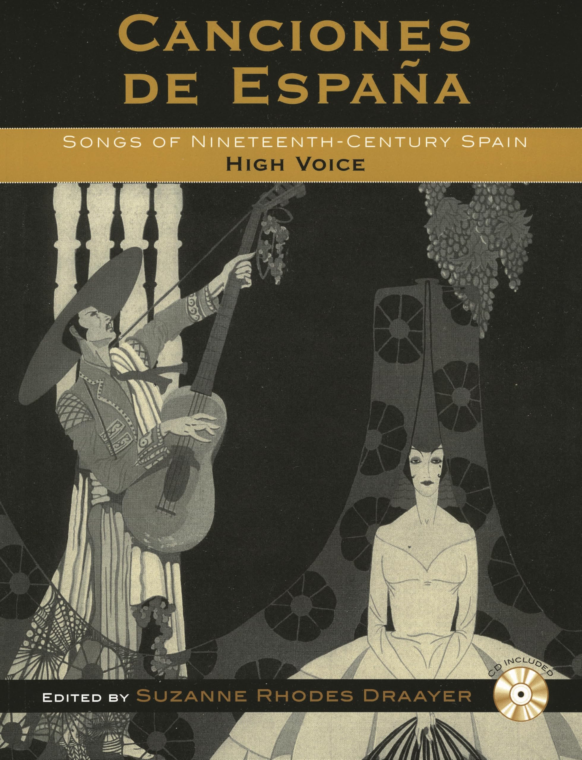Canciones de Espana: Songs of Nineteenth-Century Spain: High Voice Arts & Music