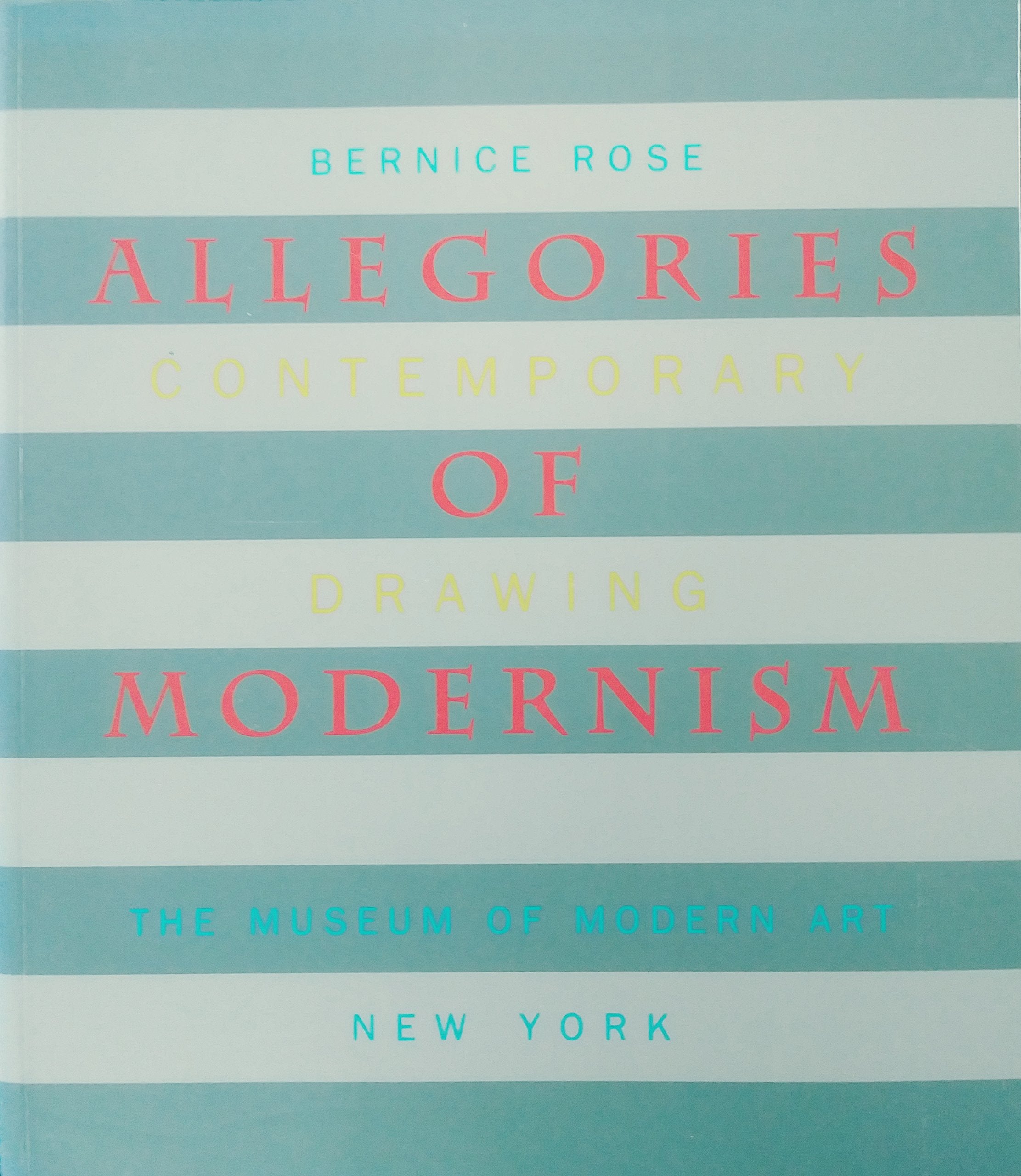 Allegories of Modernism: Contemporary Drawing Books