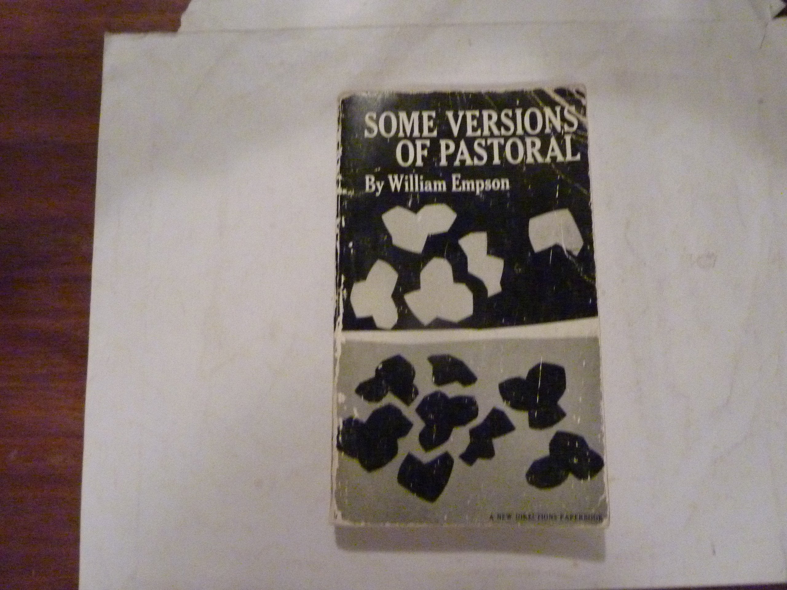 Some Versions of Pastoral: Literary Criticism book