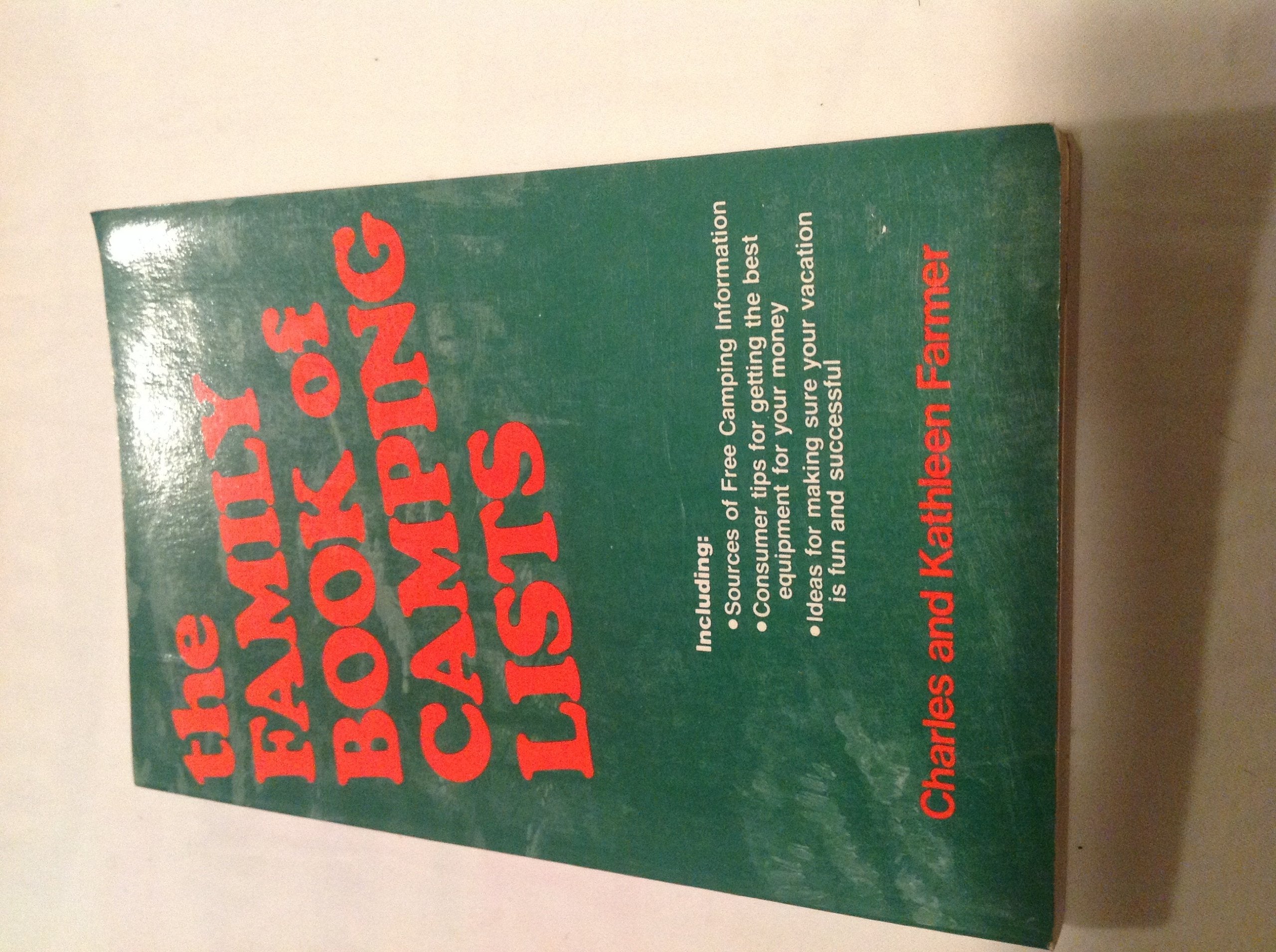 The family book of camping lists Books