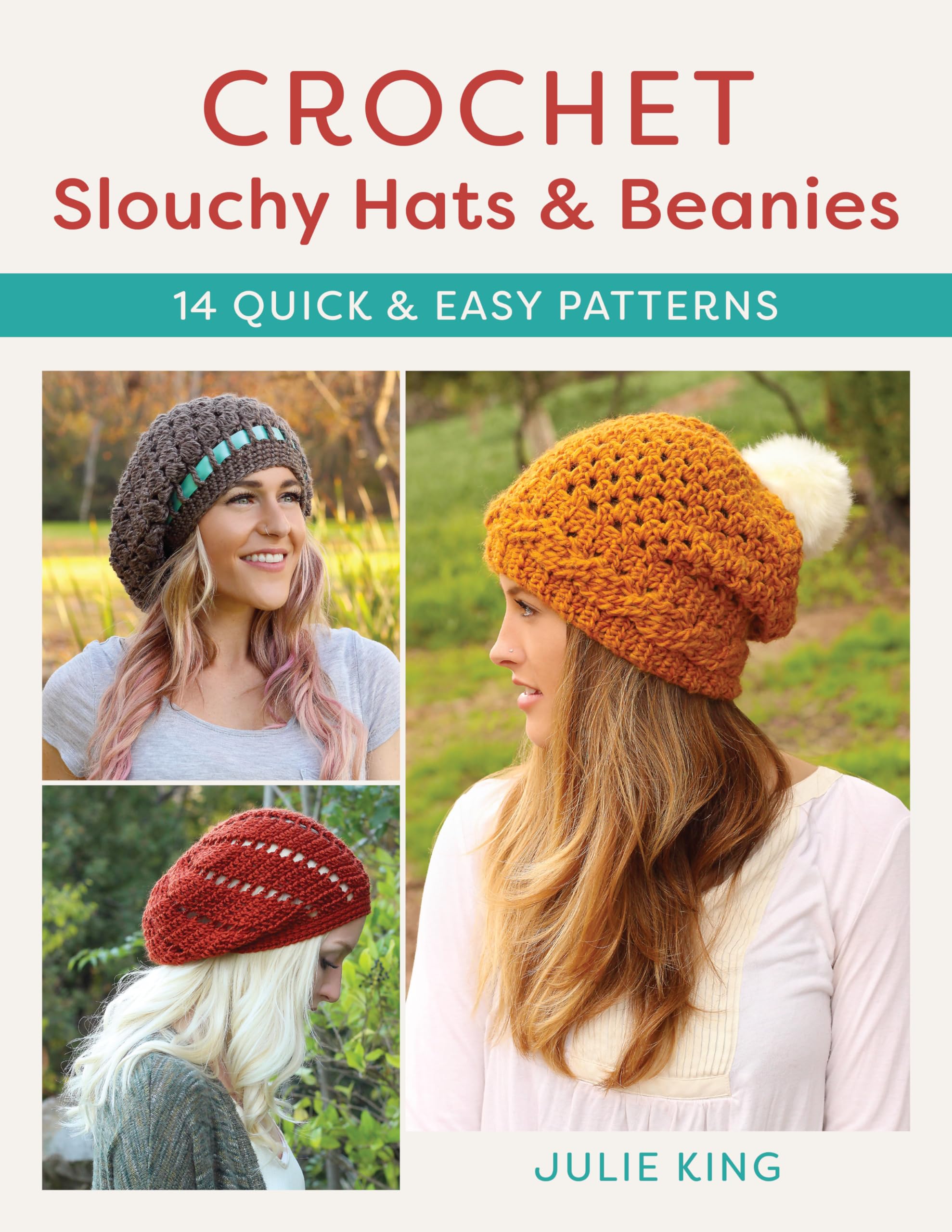 Crochet Slouchy Hats and Beanies: 14 Quick and Easy Patterns Hobbies & Crafts