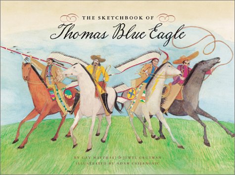 The Sketchbook of Thomas Blue Eagle book