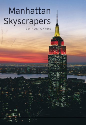 Manhattan Skyscrapers: 30 Postcards Books