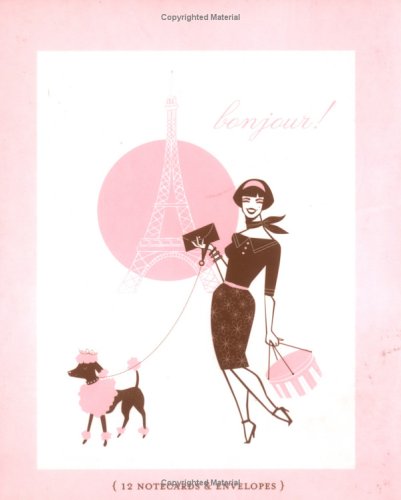 Chronicle Notes: Ciao and Bonjour: 12 Notecards and Envelopes Film, Art & Culture