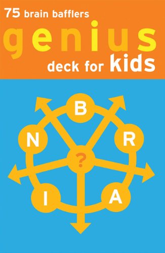 Genius Deck Brain Bafflers for Kids: 75 Brain Bafflers (Genius Decks) Tiptoi & Games