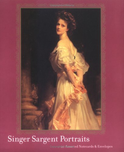 John Singer Sargent Portraits Notecards Lifestyle
