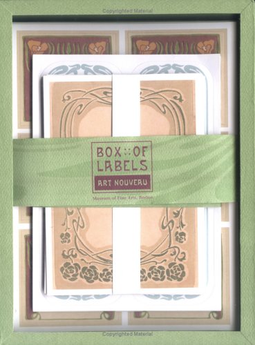 Art Nouveau Box of Labels Film, Art & Culture