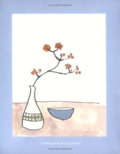 Chronicle Notes: Flowers and Bowls: 12 Notecards and Envelopes Books