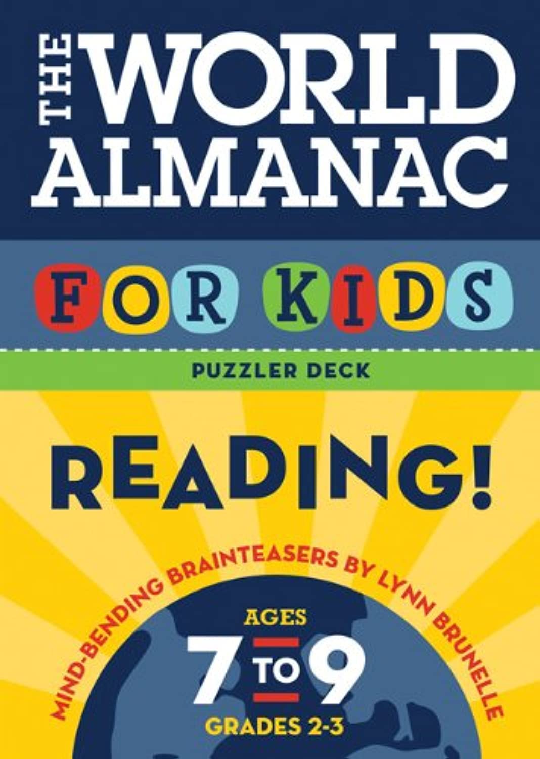 The World Almanac for Kids Puzzler Deck: Reading: Ages 7-9, Grades 2-3: Mind-bending Brain Teasers Psychology