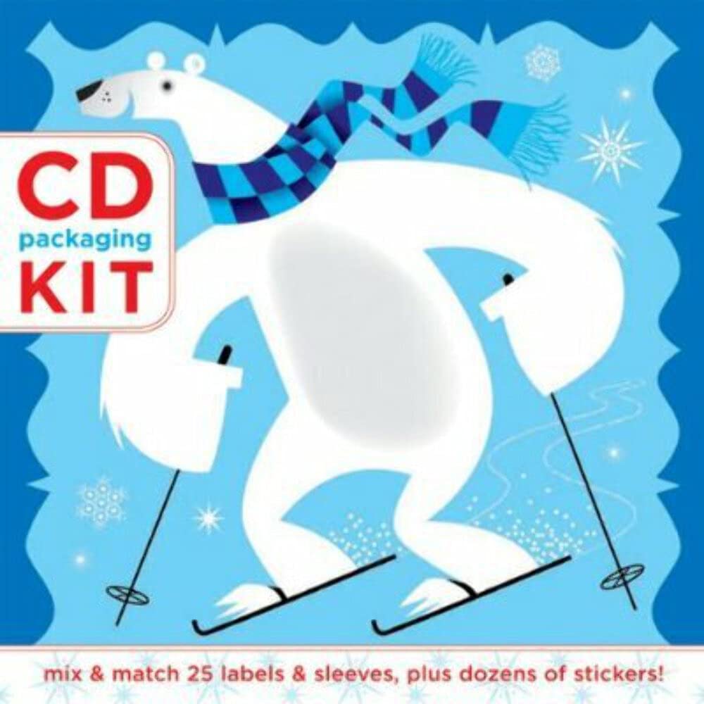 CD Packaging Kit--Happy Holidays!: Mix & Match 25 Labels and Sleeves, Plus Dozens of Stickers! Film, Art & Culture