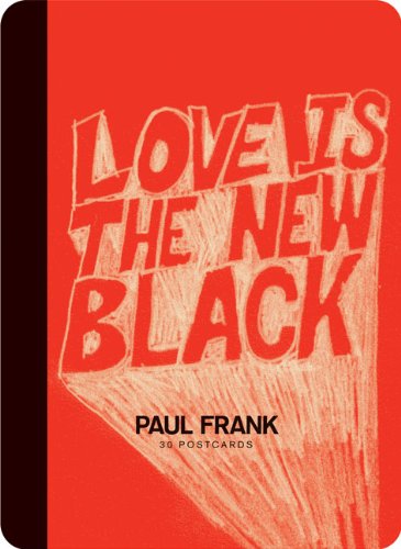 Paul Frank: Love Is the New Black: 30 Postcards book
