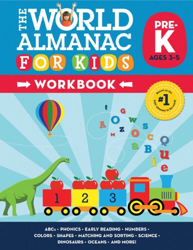 World Almanac for Kids Puzzler Deck Kindergarten 3-5: Get Ready for Kindergarten, Ages 3-5: Kindergarten Skills, Ages 3-5 Non-fiction