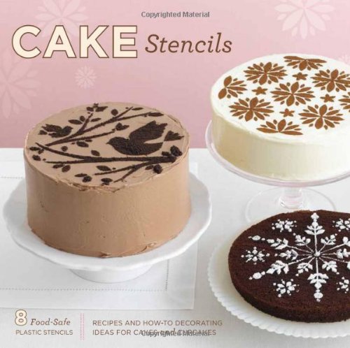 Cake Stencil Kit: Recpes and How-to Decorating Ideas for Cakes and Cupcakes Leisure, Home & Garden