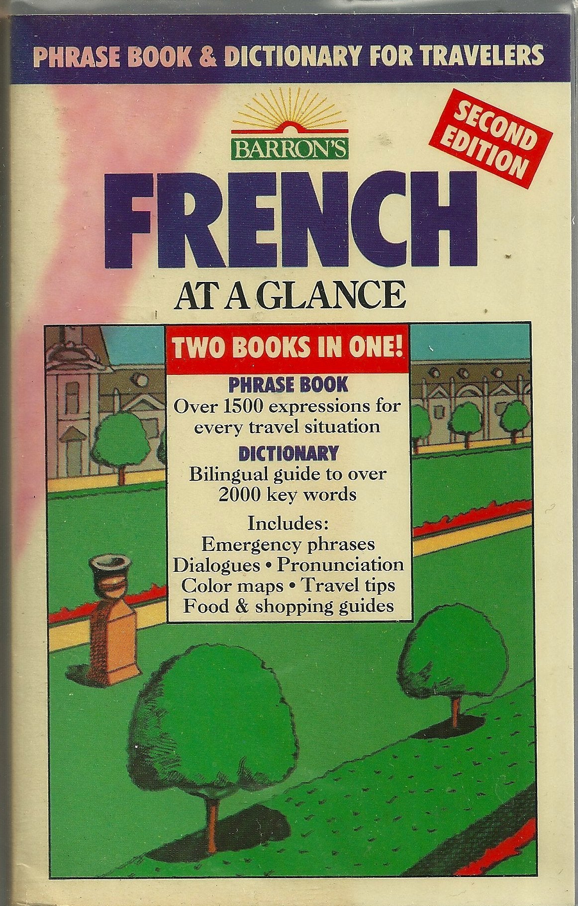French at a Glance: Phrase Book and Dictionary for Travelers (At a Glance S.) Foreign Languages ​​& Dictionaries