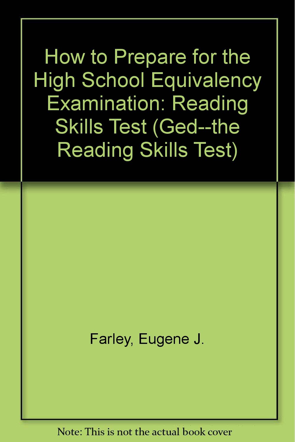Barron's How to Prepare for the High School Equivalency Examination (Ged--The Reading Skills Test) Study Guides