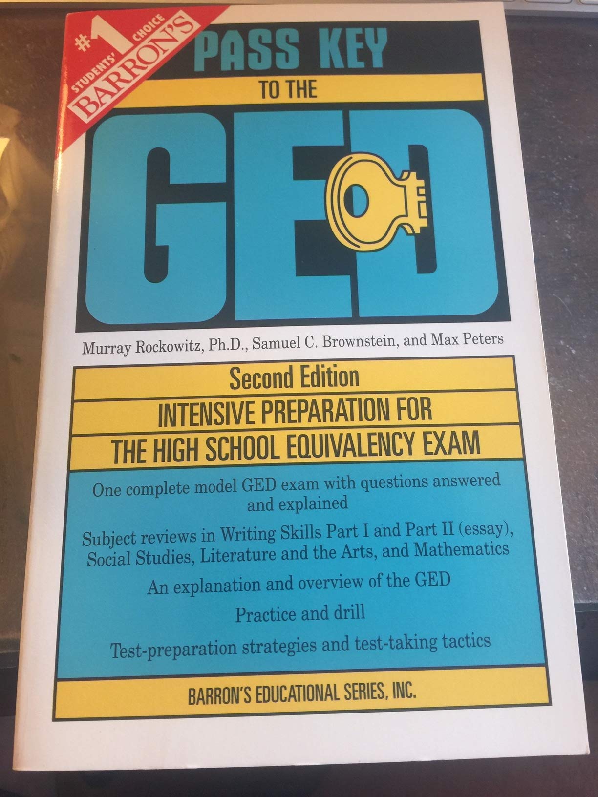 Barron's Pass Key to the Ged: High School Equivalency Exam Learning & Reference