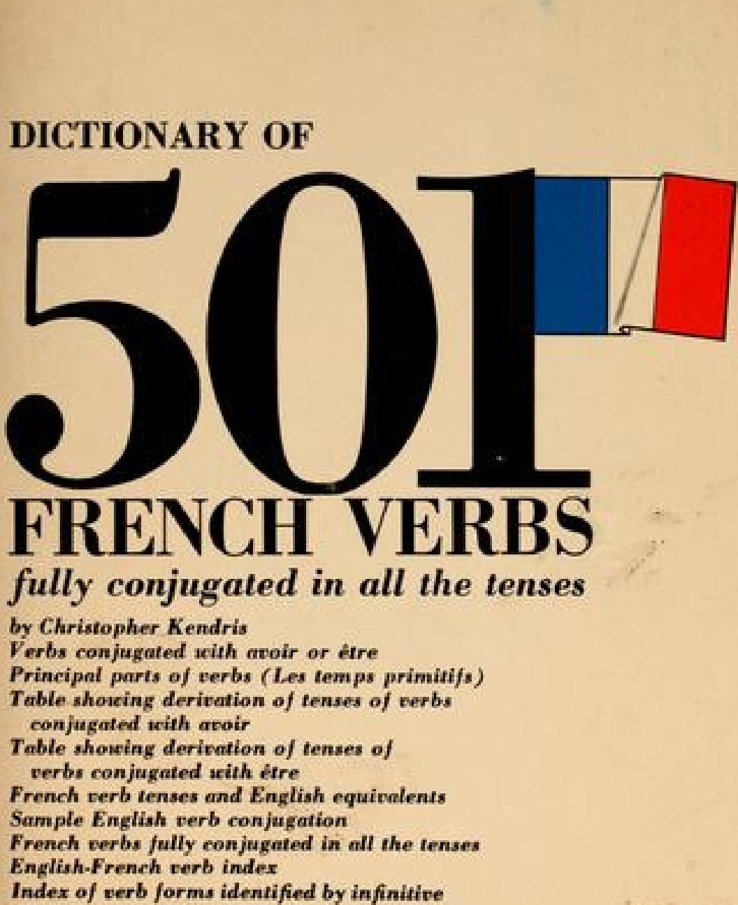 501 French Verbs Foreign Languages ​​& Dictionaries