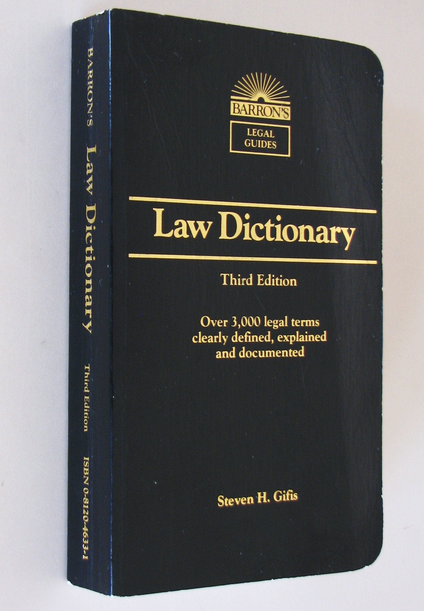 Law Dictionary (Barron's Legal Guides) Law