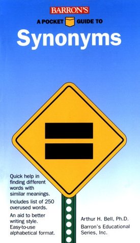 A Pocket Guide to Synonyms (Barron's Pocket Guides) Learning & Reference