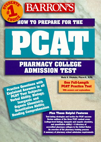 Barron's Pcat: How to Prepare for the Pharmacy College Admission Test Learning & Reference