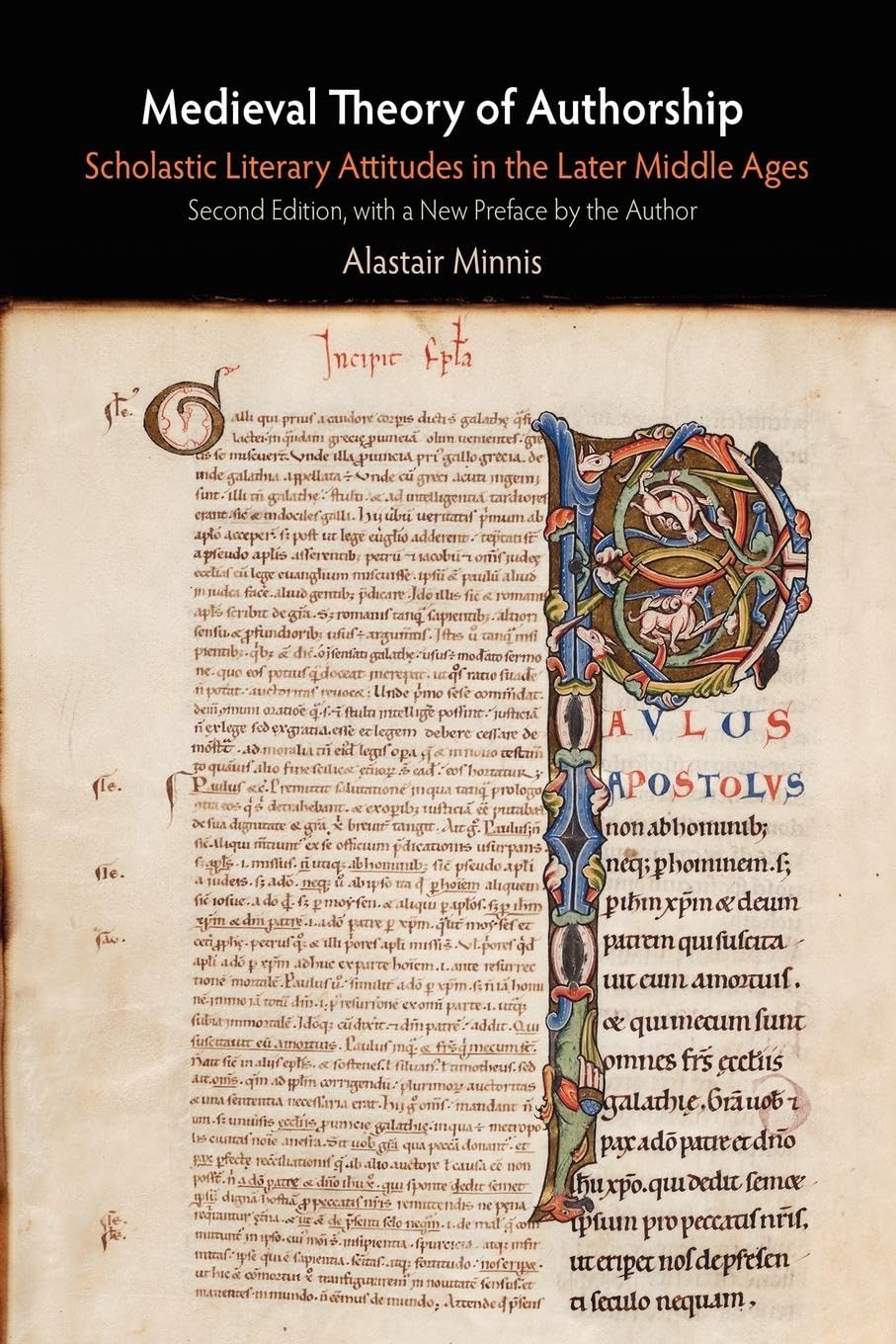 Medieval Theory of Authorship: Scholastic Literary Attitudes in the Later Middle Ages book