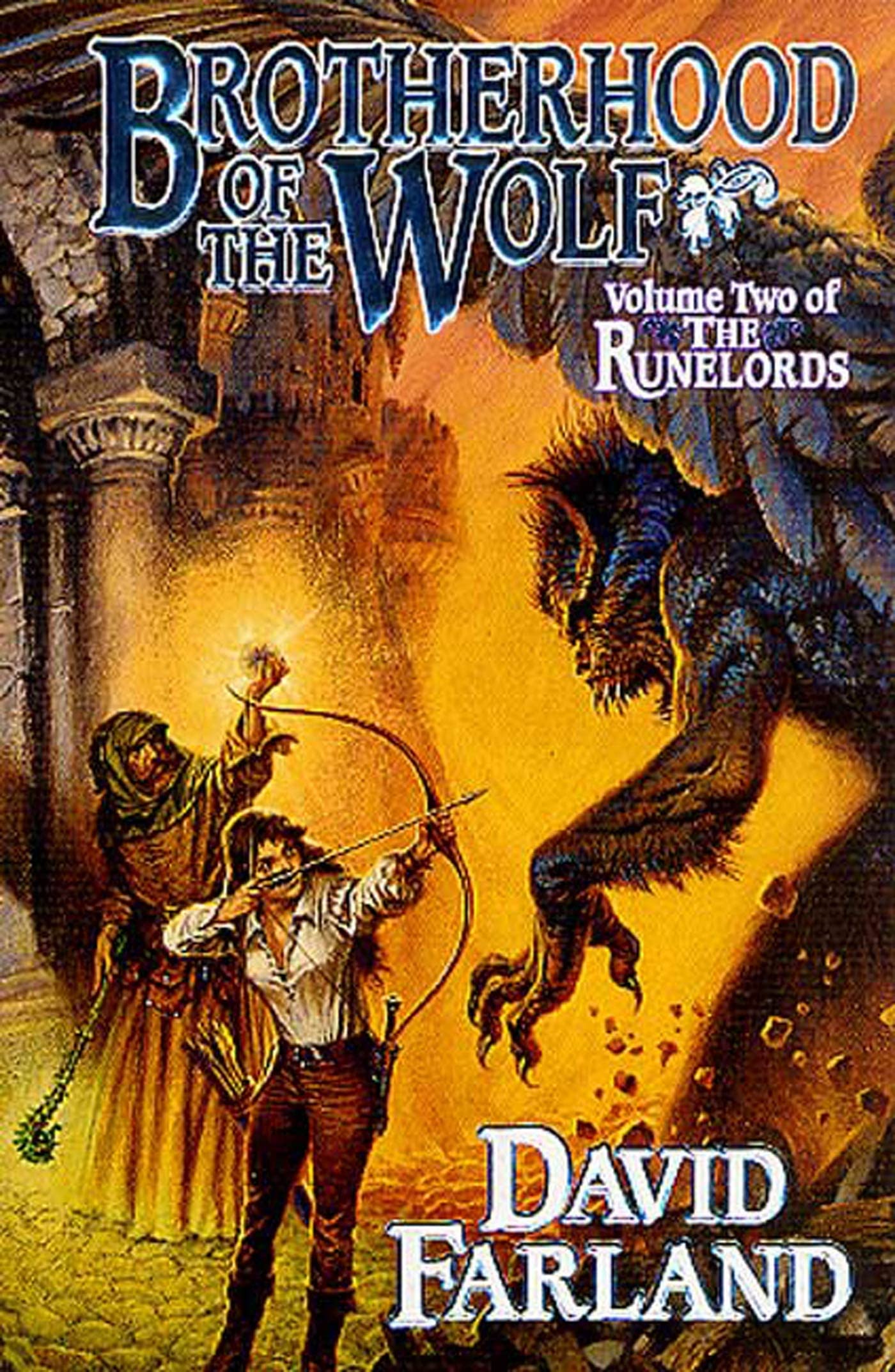 Brotherhood of the Wolf: Volume Two of 'The Runelords' Action & Adventure